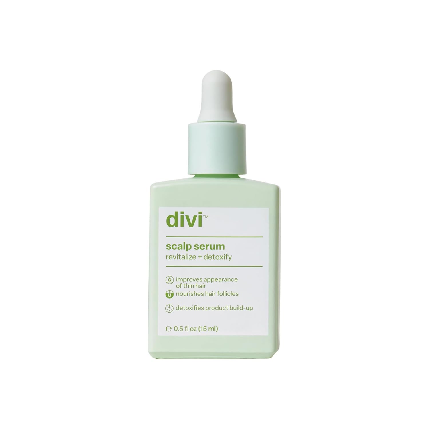 DIVI Scalp Serum | Daily Hair & Scalp Wellness Formula | Amino Acids, Caffeine & Rosemary Oil | Reduces Oil & Product Buildup