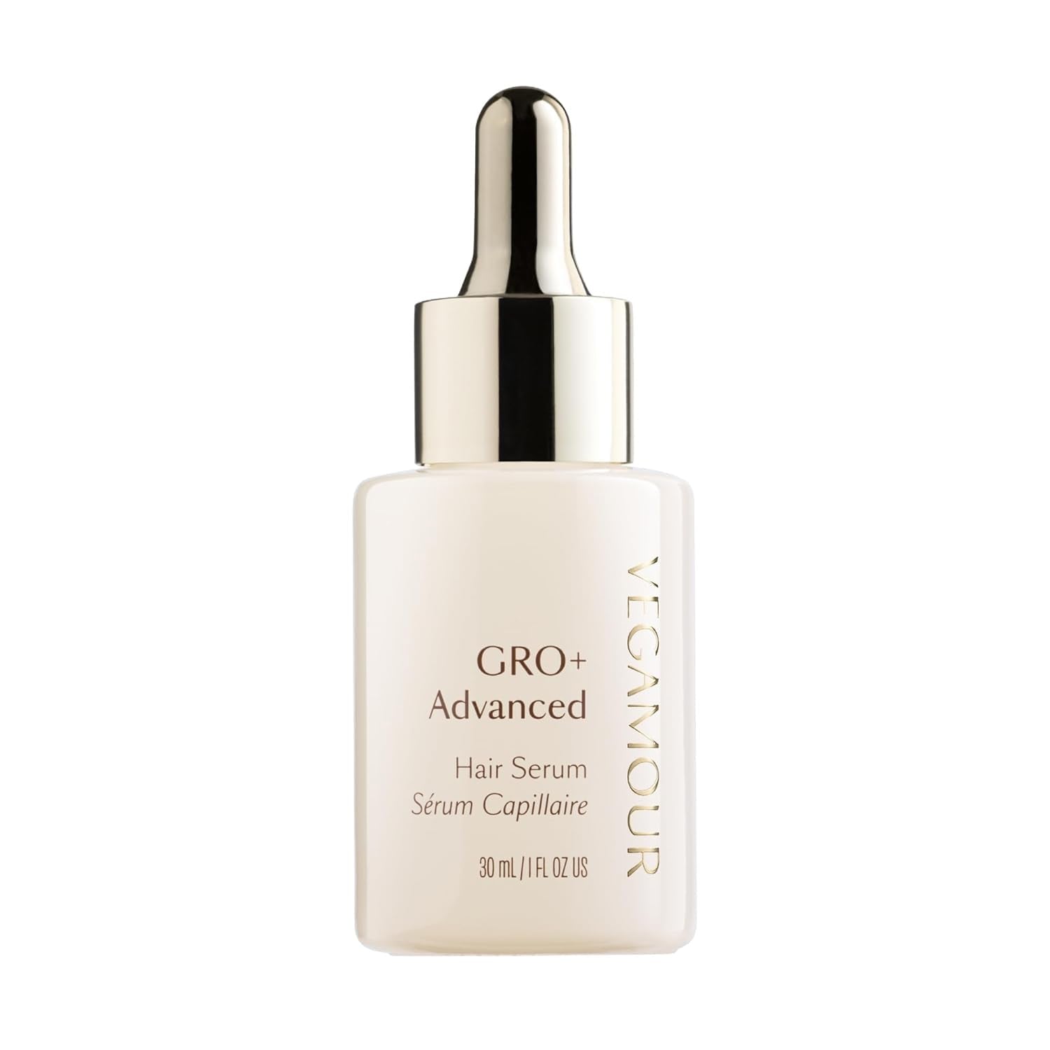 VEGAMOUR GRO+ Advanced Hair Serum | Hair & Scalp Wellness Support | Fragrance-Free | Vegan & Cruelty-Free