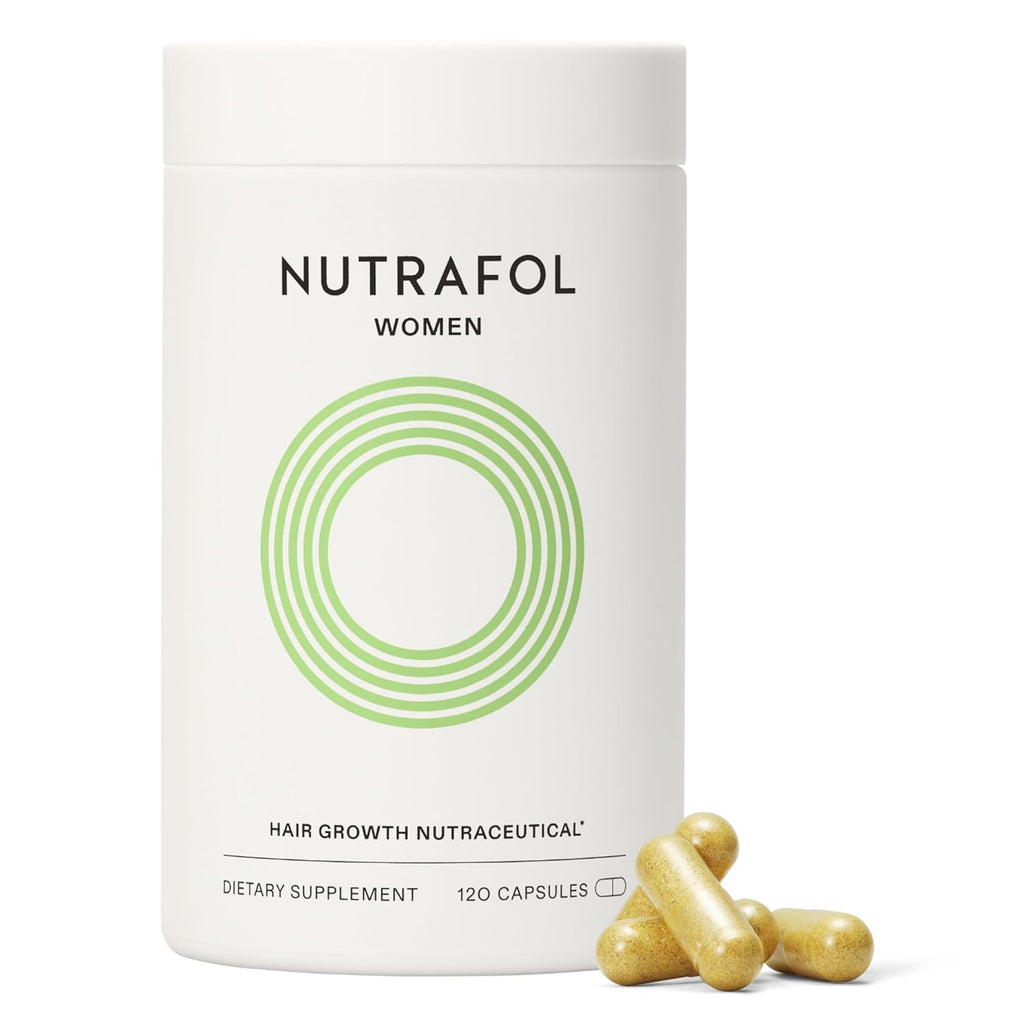 Nutrafol Women's Hair Wellness Supplement for Ages 18-44, Daily Hair & Scalp Support, 1 Month Supply