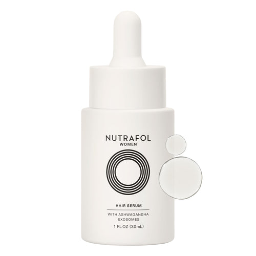 Nutrafol Women's Hair Serum, Vegan, Daily Hair Care, Lightweight, Fast-Absorbing