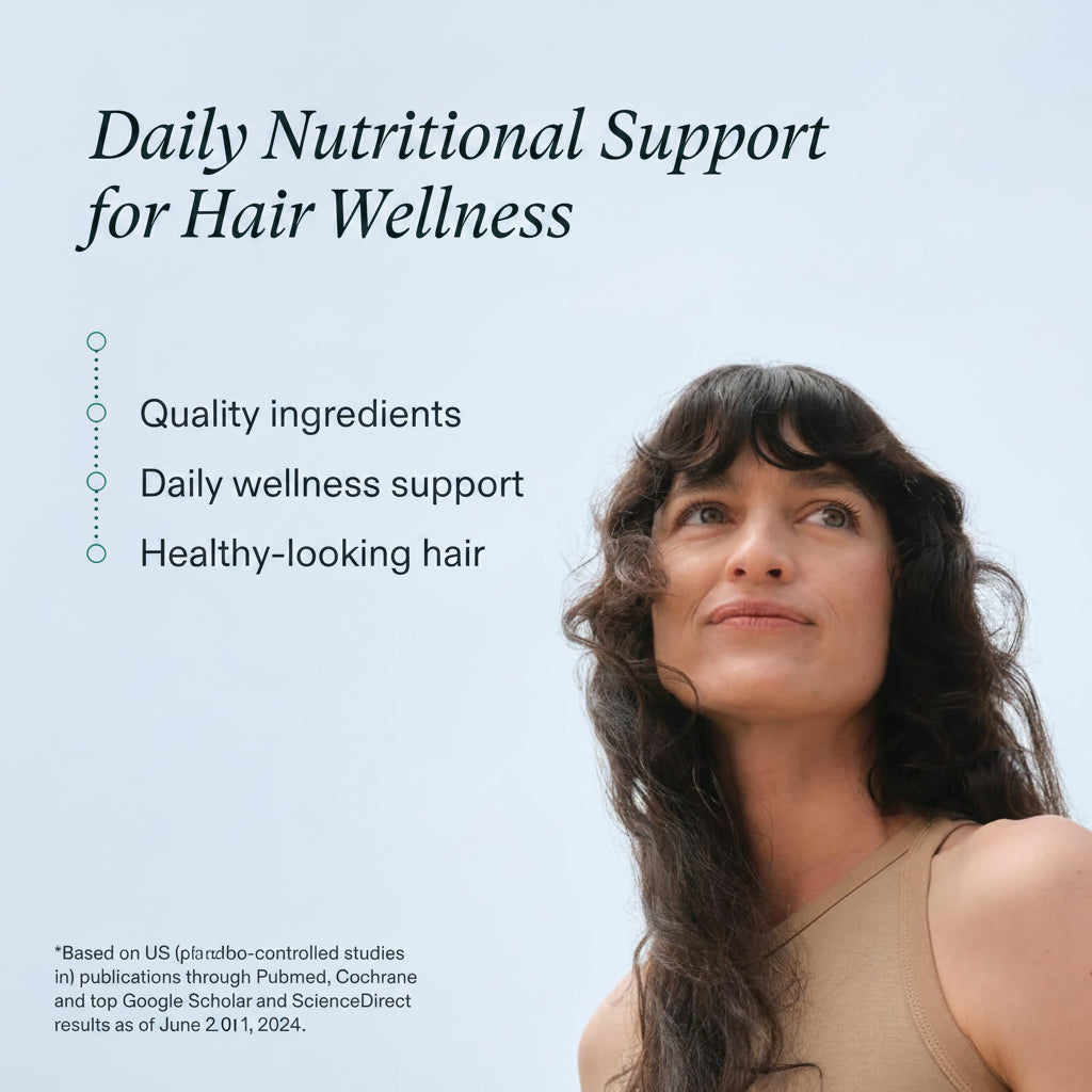 Nutrafol Women's Hair Wellness Supplement for Ages 18-44, Daily Hair & Scalp Support, 1 Month Supply