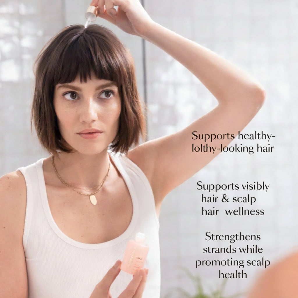 VEGAMOUR GRO Hair Serum | Hair & Scalp Wellness Support | Non-Greasy Formula | Bergamot Scent | Vegan & Cruelty-Free